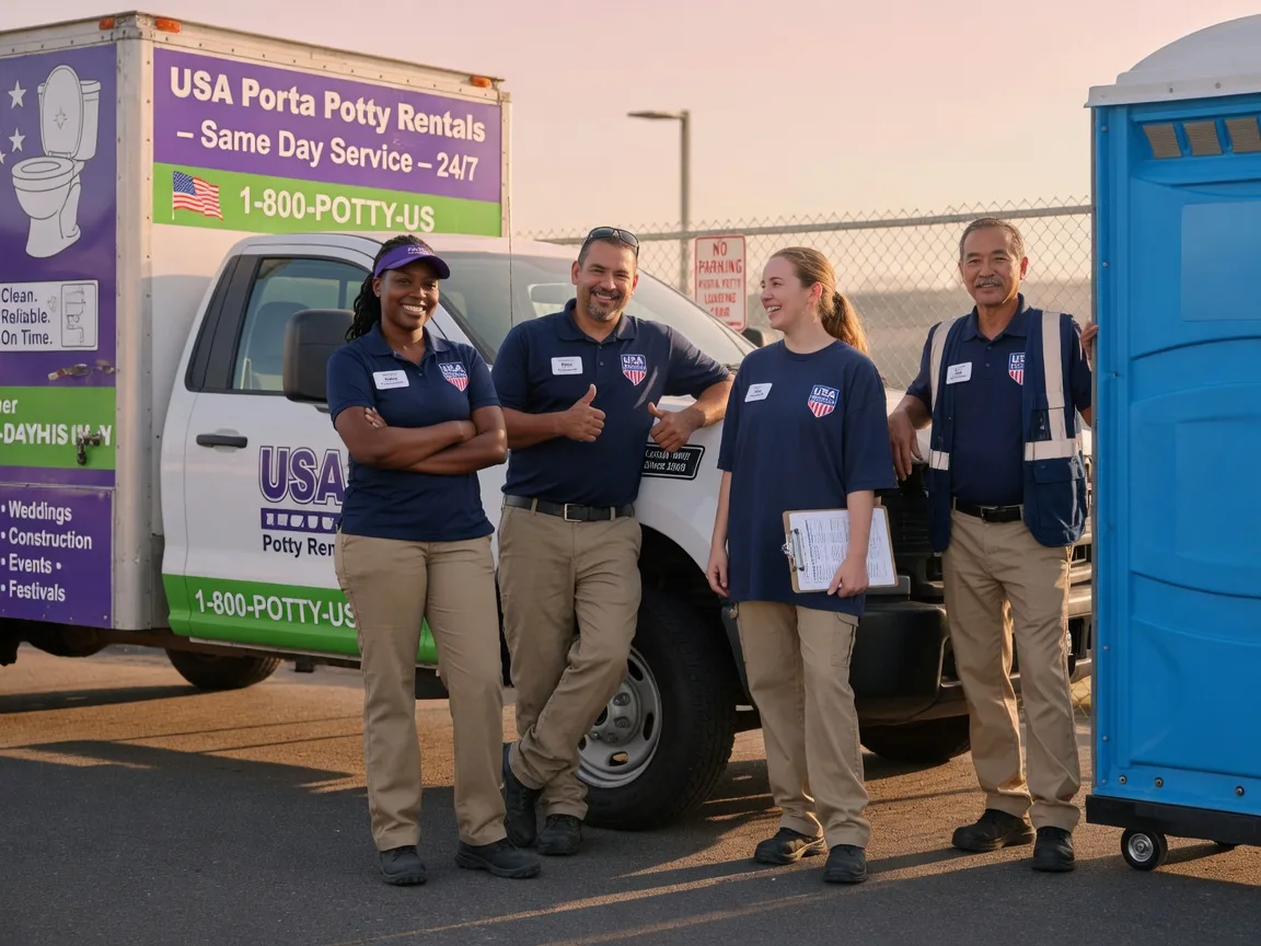 Porta Potty Rental company in Fortuna, MO